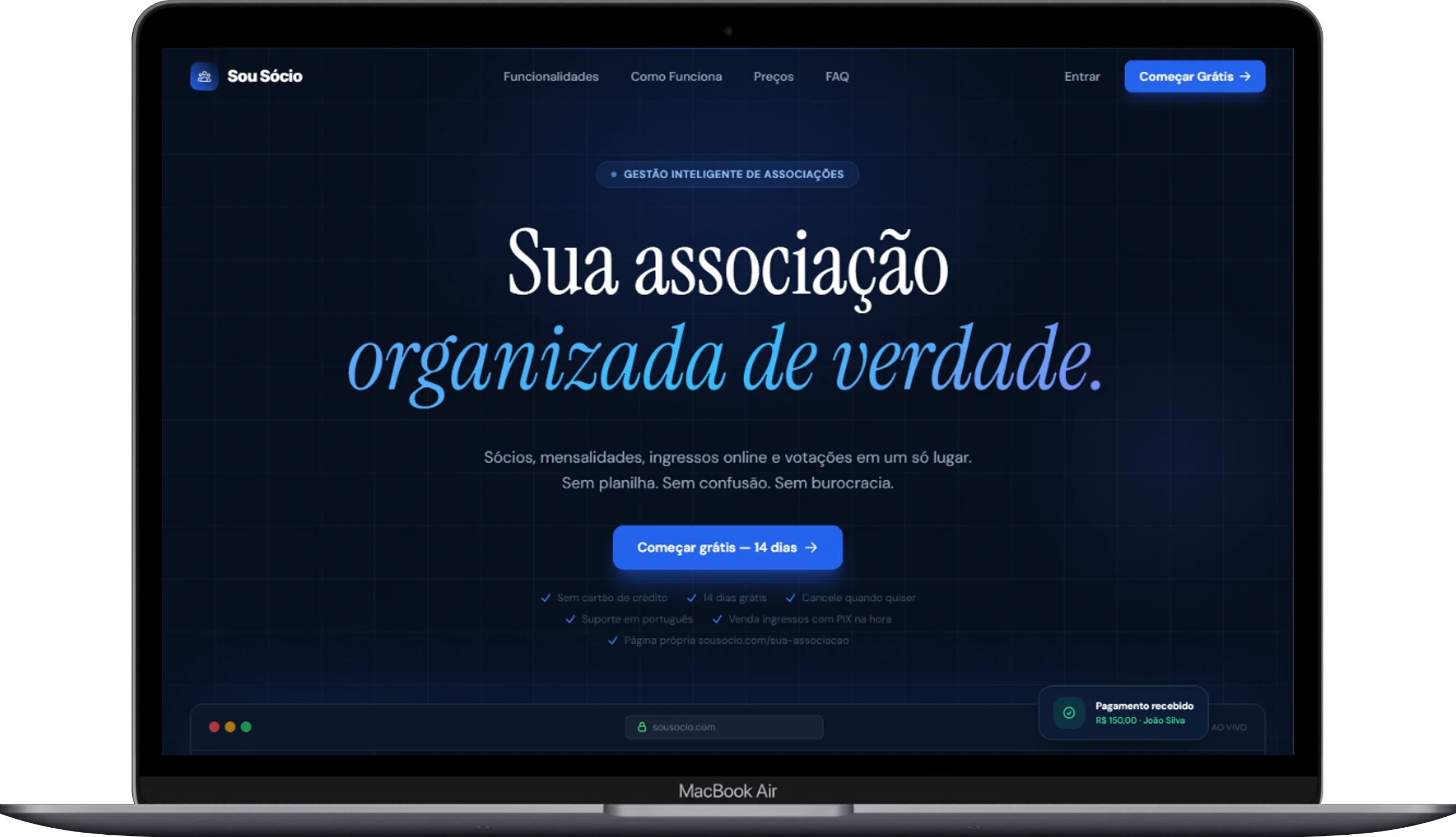 Prévia do projeto SouSócio
